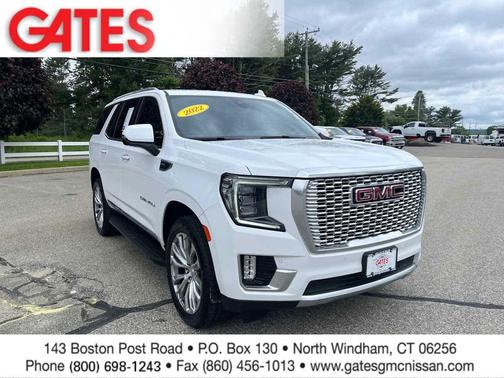 Summit White 2022 GMC Yukon Denali