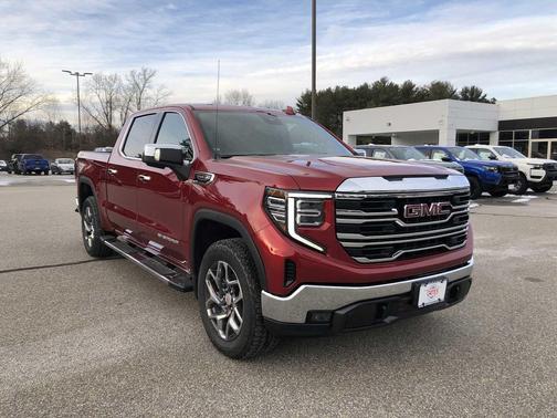 Volcanic Red Tintcoat 2026 GMC Sierra 1500 SLT