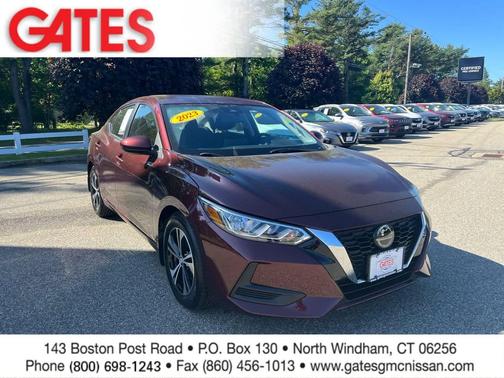 Rosewood Metallic 2023 Nissan Sentra SV