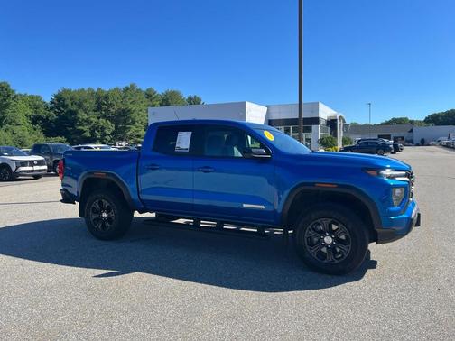 Dynamic Blue Metallic 2024 GMC Canyon Elevation