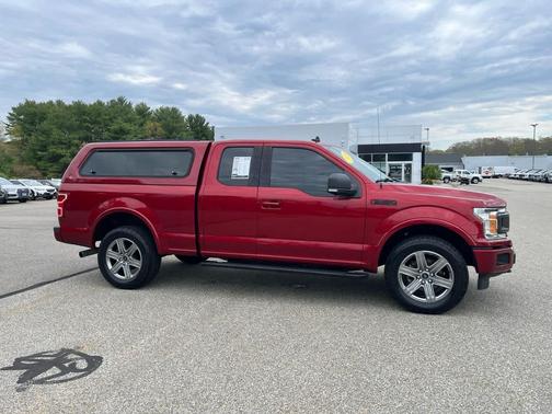 Ruby Red Metallic Tinted Clearcoat 2019 Ford F-150 XLT