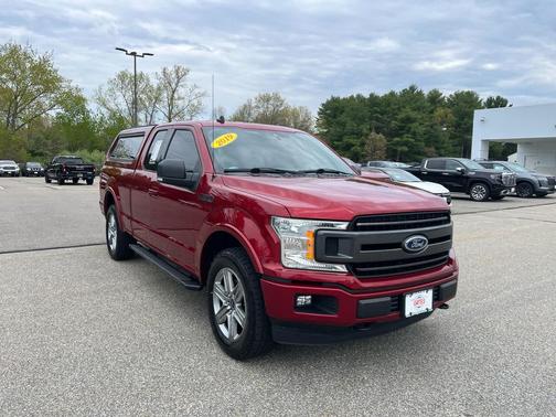 Ruby Red Metallic Tinted Clearcoat 2019 Ford F-150 XLT