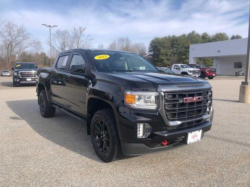 Onyx Black 2021 GMC Canyon AT4