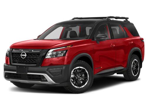Scarlet Ember Tintcoat 2023 Nissan Pathfinder Rock Creek 4WD