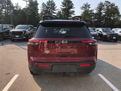 Scarlet Ember Tintcoat 2023 Nissan Pathfinder Rock Creek 4WD