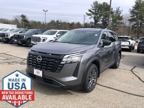 Gun Metallic 2026 Nissan Pathfinder SV
