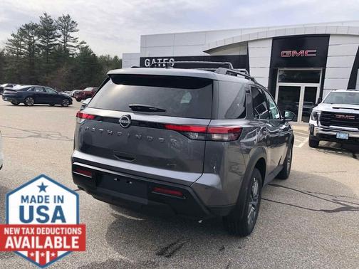 Gun Metallic 2026 Nissan Pathfinder SV