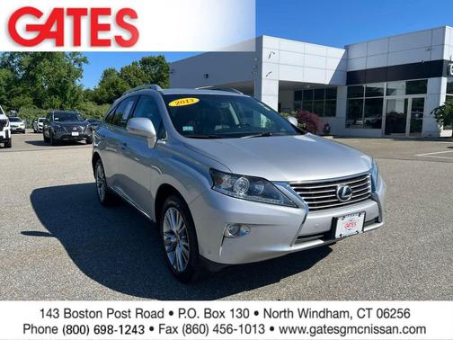 Silver Lining Metallic 2013 Lexus RX 350 Base