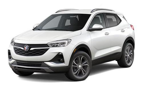 White Frost Tricoat 2023 Buick Encore GX Essence