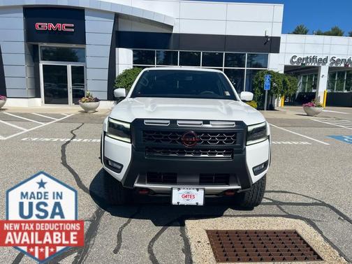 Glacier White 2026 Nissan Frontier PRO-4X