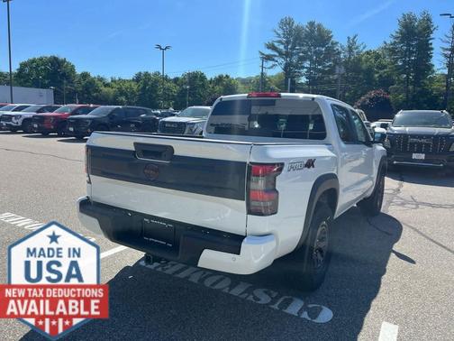 Glacier White 2026 Nissan Frontier PRO-4X