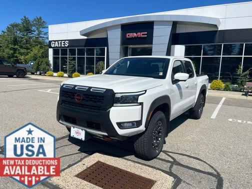 Glacier White 2026 Nissan Frontier PRO-4X