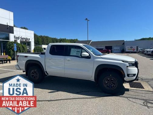 Glacier White 2026 Nissan Frontier PRO-4X