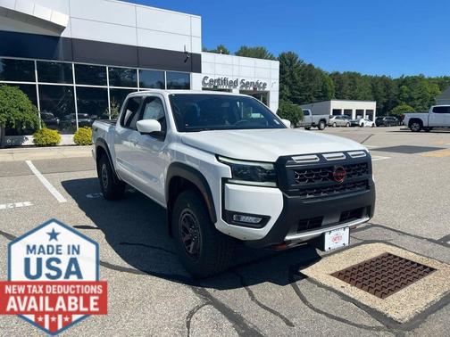 Glacier White 2026 Nissan Frontier PRO-4X