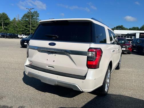 White Platinum Metallic Tri-Coat 2019 Ford Expedition Platinum