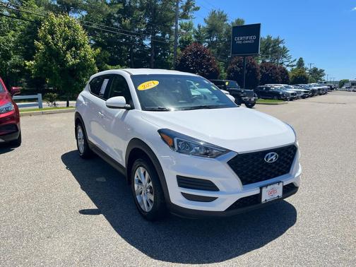 Winter White 2021 Hyundai TUCSON SE