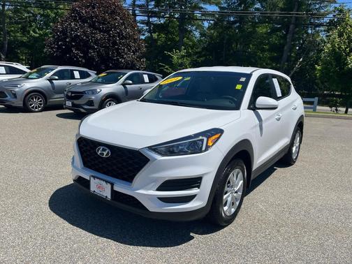 Winter White 2021 Hyundai TUCSON SE