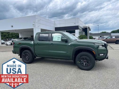 Tactical Green Metallic 2026 Nissan Frontier PRO-4X