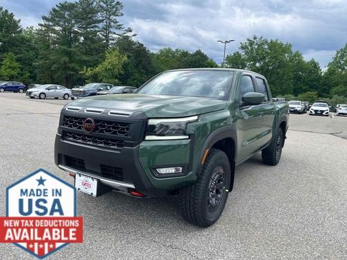 Tactical Green Metallic 2026 Nissan Frontier PRO-4X