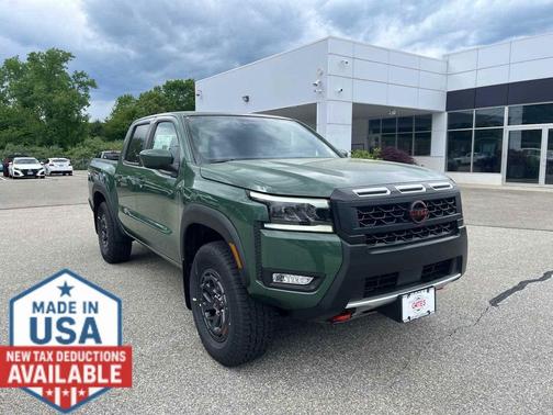 Tactical Green Metallic 2026 Nissan Frontier PRO-4X