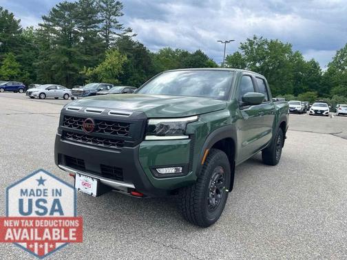 Tactical Green Metallic 2026 Nissan Frontier PRO-4X