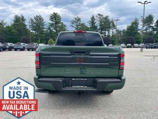 Tactical Green Metallic 2026 Nissan Frontier PRO-4X