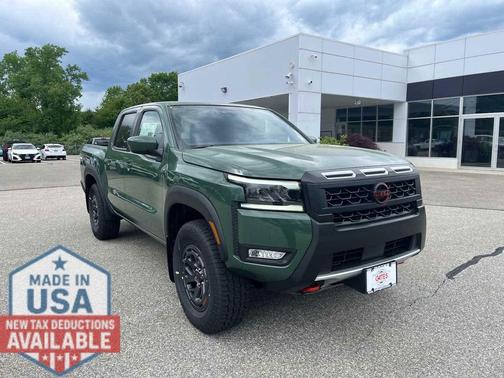 Tactical Green Metallic 2026 Nissan Frontier PRO-4X