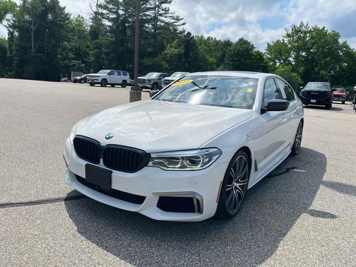 Alpine White 2019 BMW M550 i Xdrive