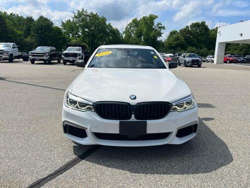 Alpine White 2019 BMW M550 i Xdrive