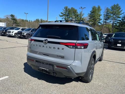 Boulder Gray Pearl 2026 Nissan Pathfinder Platinum