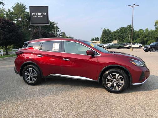 Scarlet Ember Tintcoat 2024 Nissan Murano SV Intelligent AWD