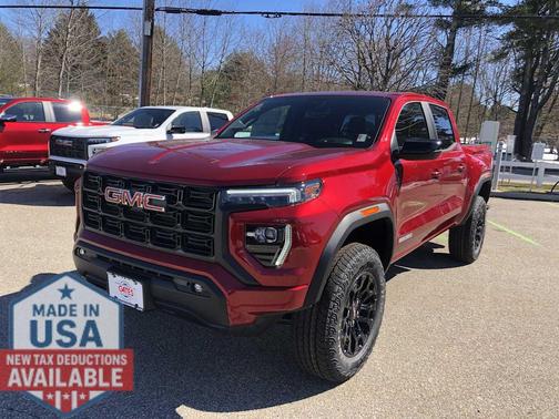Volcanic Red Tintcoat 2026 GMC Canyon Elevation