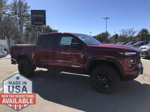 Volcanic Red Tintcoat 2026 GMC Canyon Elevation