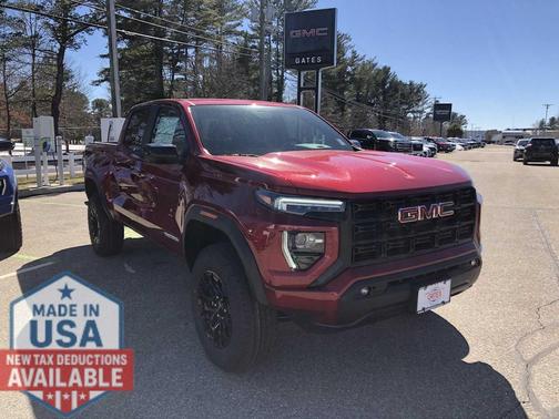 Volcanic Red Tintcoat 2026 GMC Canyon Elevation