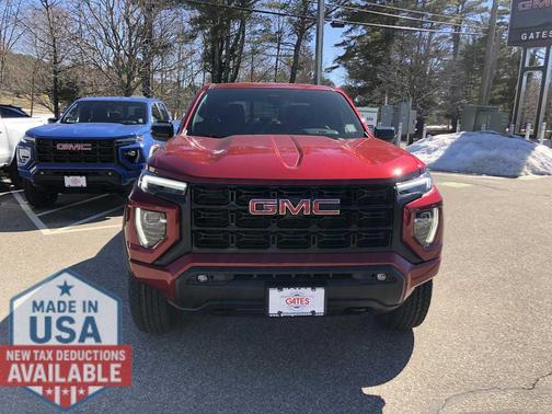 Volcanic Red Tintcoat 2026 GMC Canyon Elevation