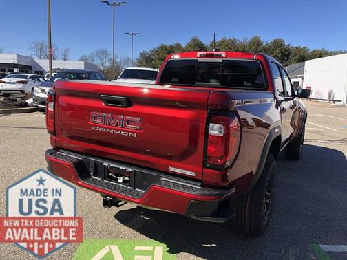 Volcanic Red Tintcoat 2026 GMC Canyon Elevation