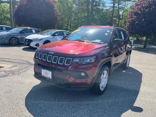 Velvet Red Pearlcoat 2022 Jeep Compass Latitude