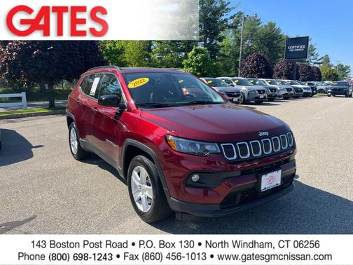 Velvet Red Pearlcoat 2022 Jeep Compass Latitude