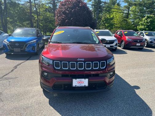 Velvet Red Pearlcoat 2022 Jeep Compass Latitude