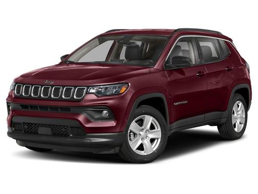 Velvet Red Pearlcoat 2022 Jeep Compass Latitude
