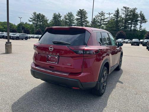 Scarlet Ember Tintcoat 2026 Nissan Rogue SV