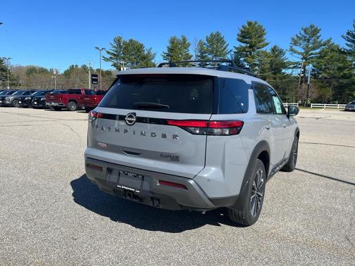 Boulder Gray Pearl 2026 Nissan Pathfinder Platinum