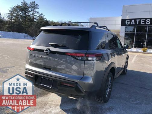 Gun Metallic 2026 Nissan Pathfinder SV