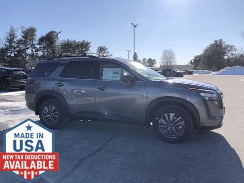 Gun Metallic 2026 Nissan Pathfinder SV