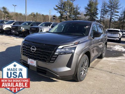 Gun Metallic 2026 Nissan Pathfinder SV