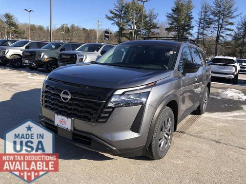 Gun Metallic 2026 Nissan Pathfinder SV