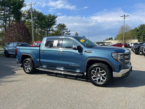 Downpour Metallic 2024 GMC Sierra 1500 SLT