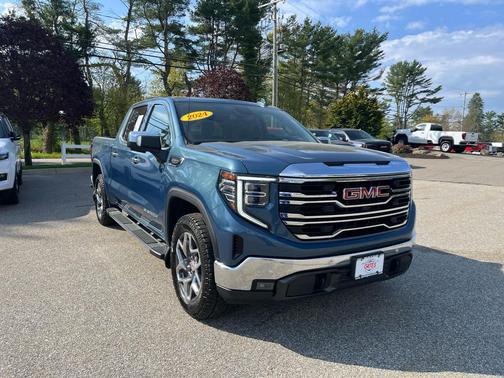 Downpour Metallic 2024 GMC Sierra 1500 SLT