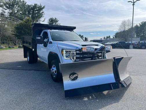 Summit White 2022 GMC Sierra 3500 SLE