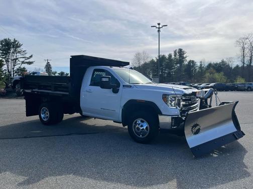 Summit White 2022 GMC Sierra 3500 SLE